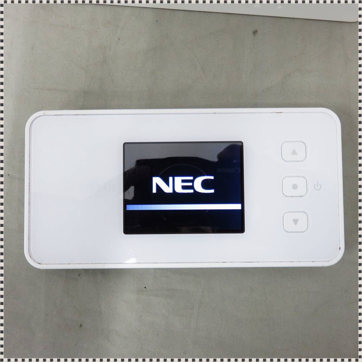 NEC Speed Wi-Fi 5G X11 NAR01 スノーホワイト クレードル付き HA033101の画像2