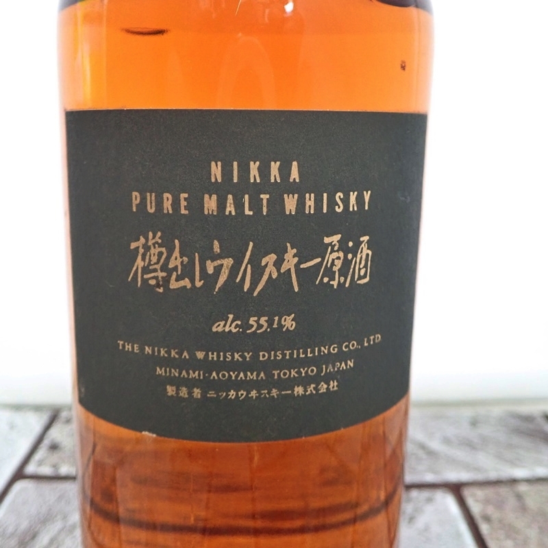 【 埼玉県内限定発送 】 ニッカ 樽出しウイスキー原酒 500ml 55.1% ウイスキー 未開栓 NIKKA【 00610 】 _画像3