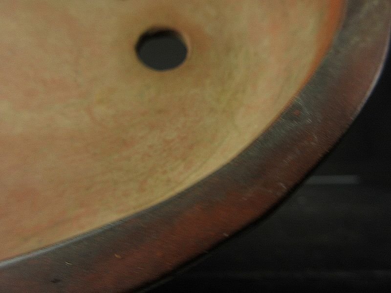 【盆栽 樂屋】◆中国古盆器 長春 朱泥楕円鉢 A99 (中渡小品鉢)◆3/16_画像9