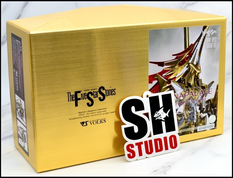 SH STUDIO 1/72 帝騎マグナパレス K.O.G ザ・ナイト・オブ・ゴールド 未塗装 ガレージキット 新品 Hk-59の画像8