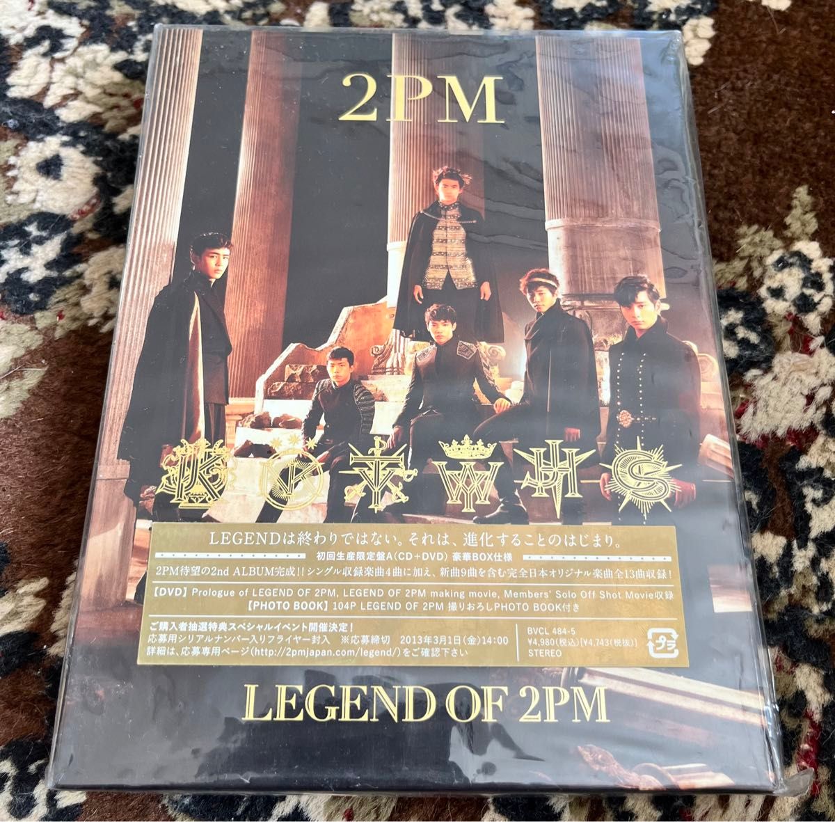 2PM CD+DVD/LEGEND OF 2PM 初回生産限定A