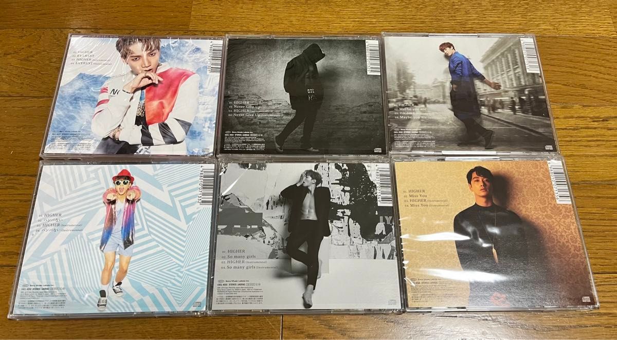 2PM  ＨＩＧＨＥＲ （初回生産限定盤Ａ～G、通常盤） （ＤＶＤ付） 特別BOX付き