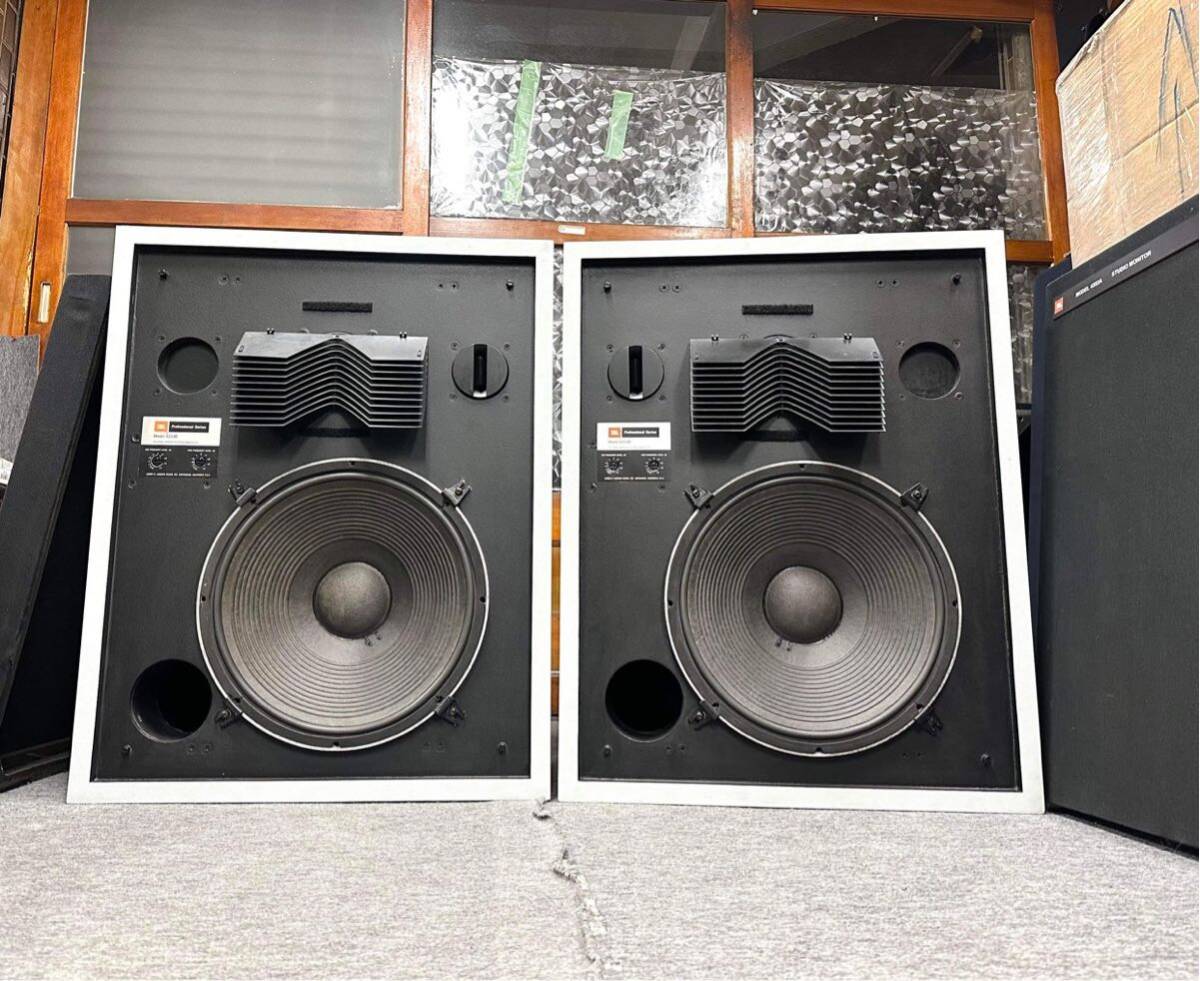 JBL 4333B スピーカーペア。エツジ交換済みです。_画像5