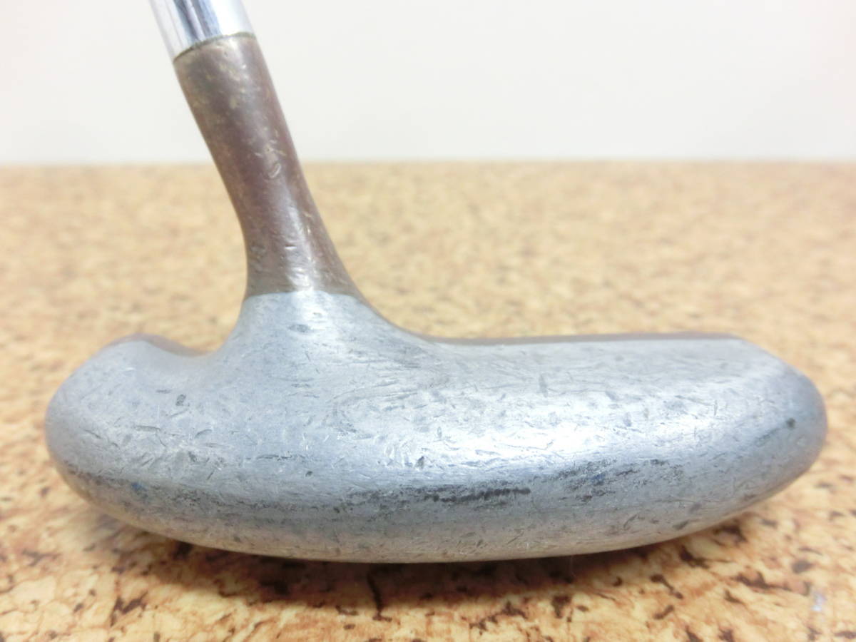 希少♪JOHN LETTERS ジョンレター GOLDEN GOOSE mallet SCOTLAND ゴールデングース パター 34インチ 純正スチールシャフト 中古品♪T1334_画像6