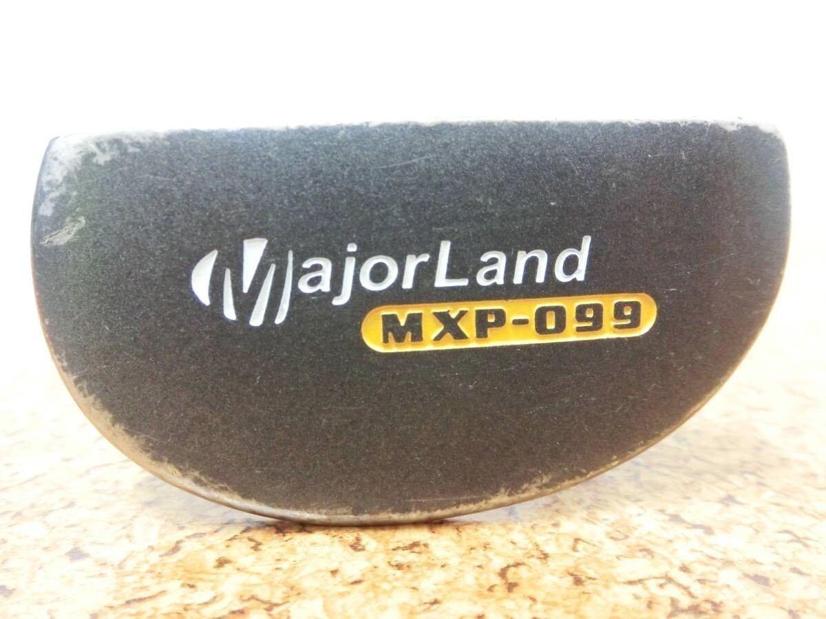 ♪Major Land メジャーランド MXP-099 マレット 日本国内組立品 パター 33インチ 純正スチールシャフト 中古品♪T0842_画像2