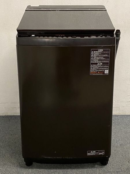 高年式!2021年製! 東芝/TOSHIBA ZABOON 全自動洗濯乾燥機 洗濯10/乾燥5.0kg AW-10SV9 グレインブラウン 中古家電 店頭引取歓迎 R8062_画像5