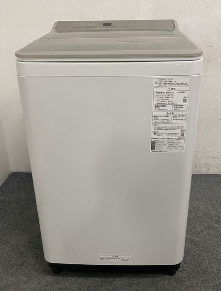 高年式!2022年製! Panasonic(パナソニック) 全自動洗濯機 NA-FA100H9-N 中古家電 店頭引取歓迎 R8066_画像2