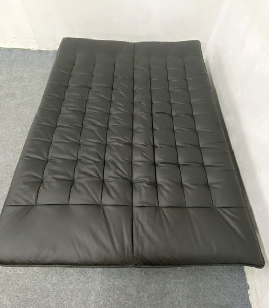NITORI/nitoli sofa bed N shield lock length width reclining black left reclining used furniture shop front pickup welcome R8056