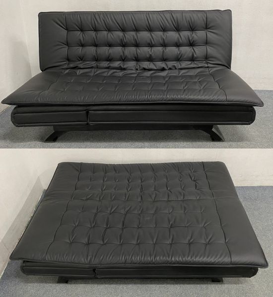 NITORI/nitoli sofa bed N shield lock reclining black right reclining s tool set used furniture shop front pickup welcome R8063