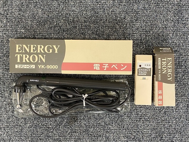 P6069）ジャンク エナジートロン 電子治療器 YK-9000 医療用具　 電子ペン 検電器_画像4