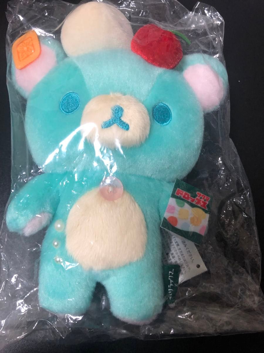 コリラックマ サクマドロップスコラボ ぬいぐるみ 喫茶 コリラックマ サクマドロップスコラボ ぬいぐるみ 喫茶