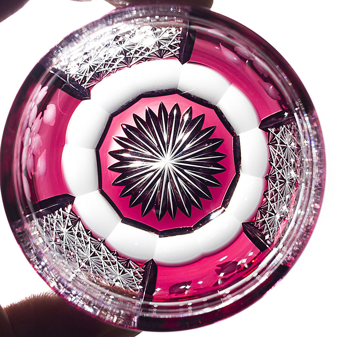 【送料無料/新品】 Yahoo!オークション - Jewel Kiriko×江戸切子 桜の菊つなぎ 2024 工芸ガラス