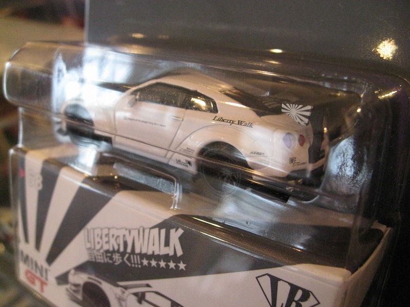 希少☆MINI-GT☆1/64 LB Works 日産GT-R White☆_画像4