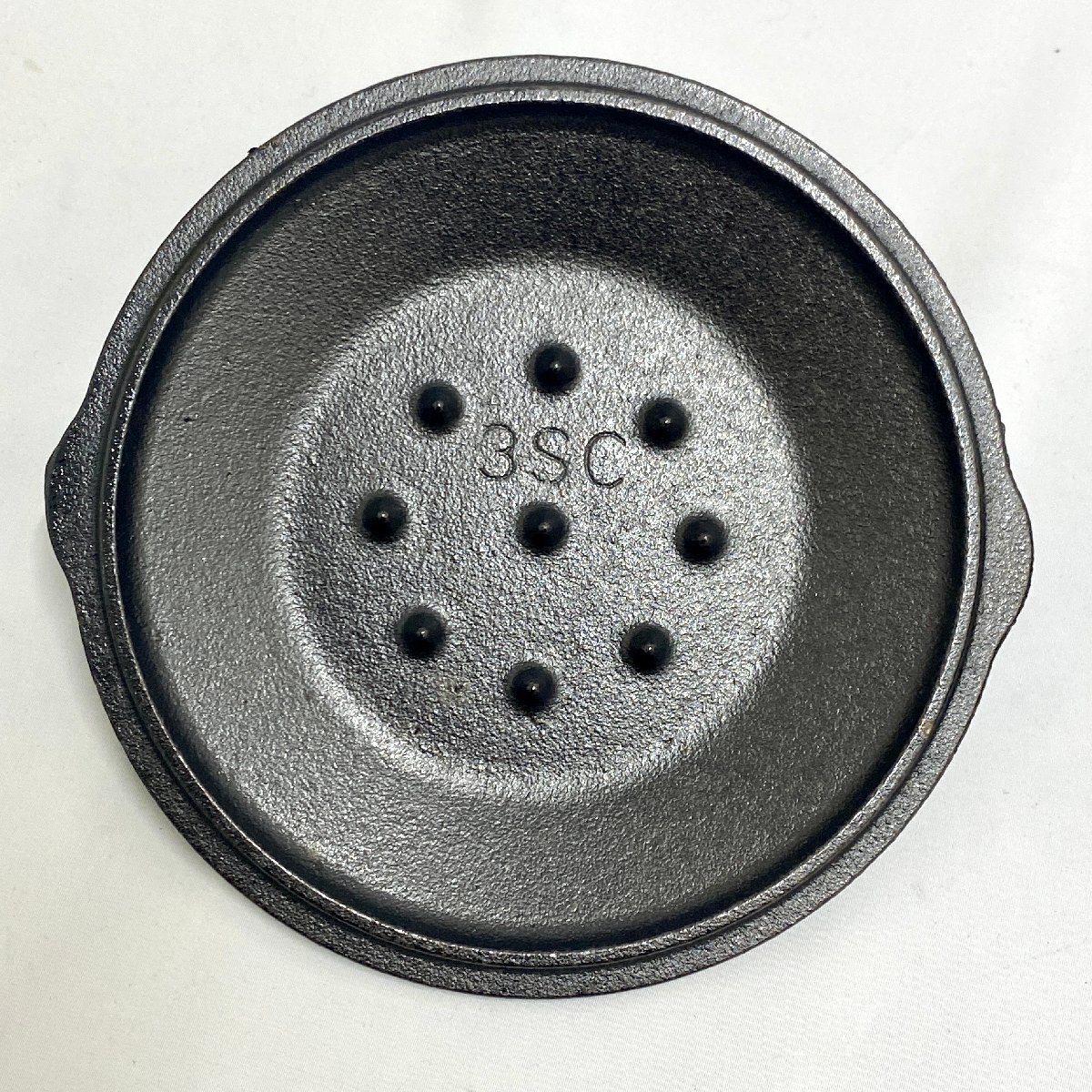 【１円スタート!】LODGE★ダッチオーブン★開封済み・未使用品★SEASONED CAST IRON★1QT★0.9L★調理器具★アウトドア★キャンプ用品の画像3