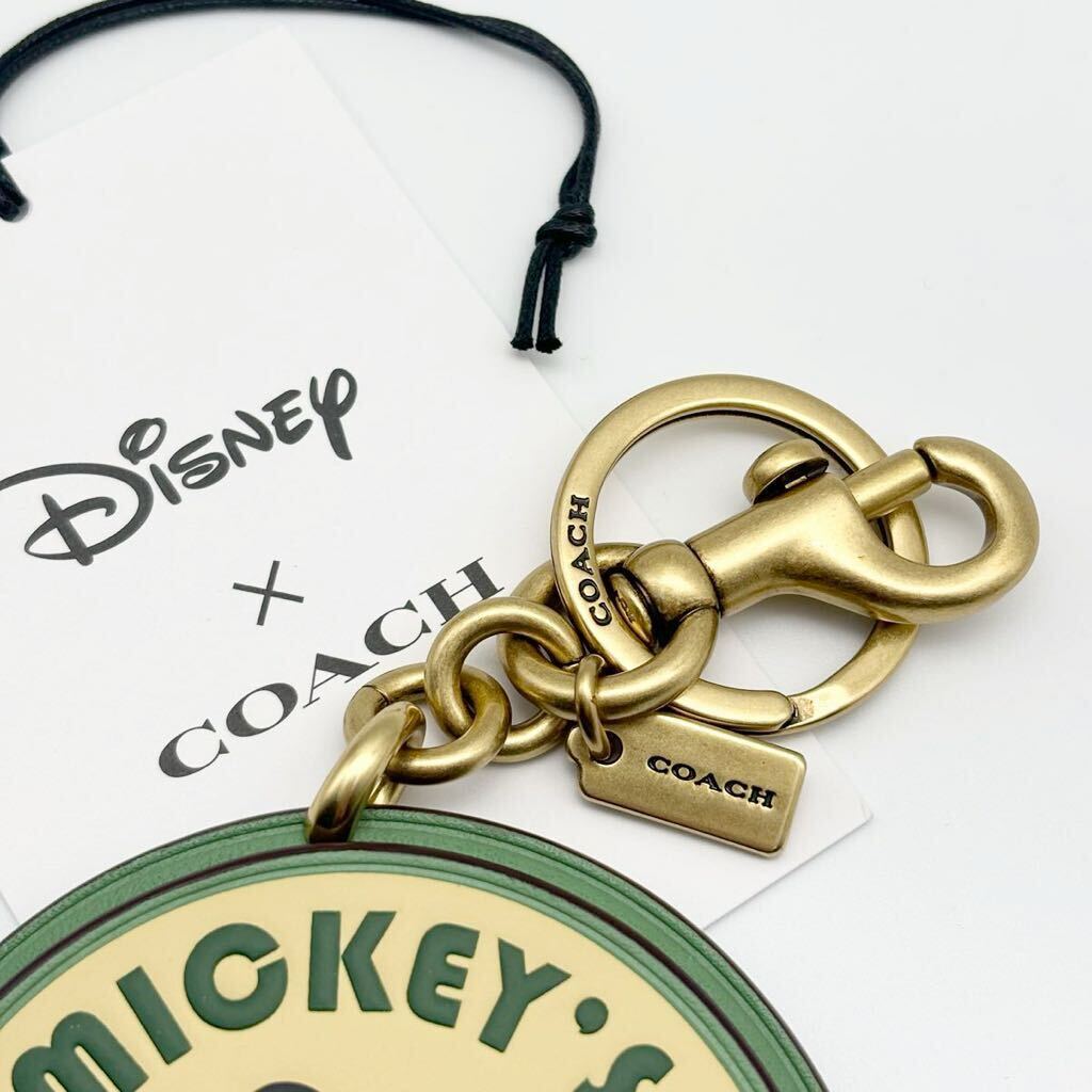 【DISNEY X COACH】バッグ チャーム！キーホルダー！ミッキーマウス！