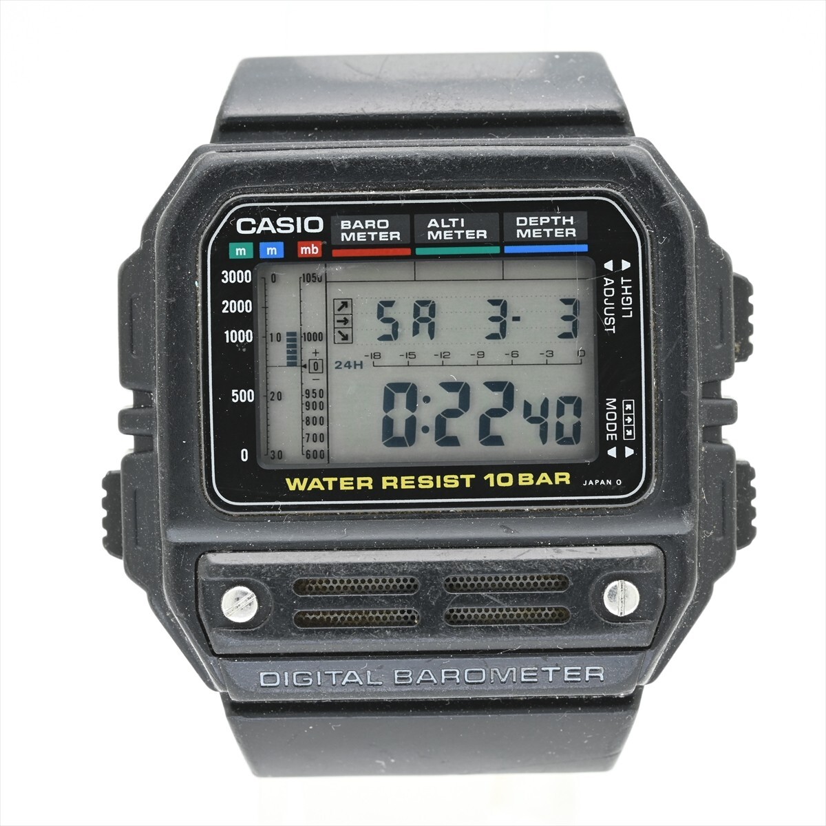 Yahoo!オークション - 4.OLD CASIO BAROMETER BM-100WJ アラーム Yahoo!オークション - 4.OLD CASIO BAROMETER BM-100WJ アラーム