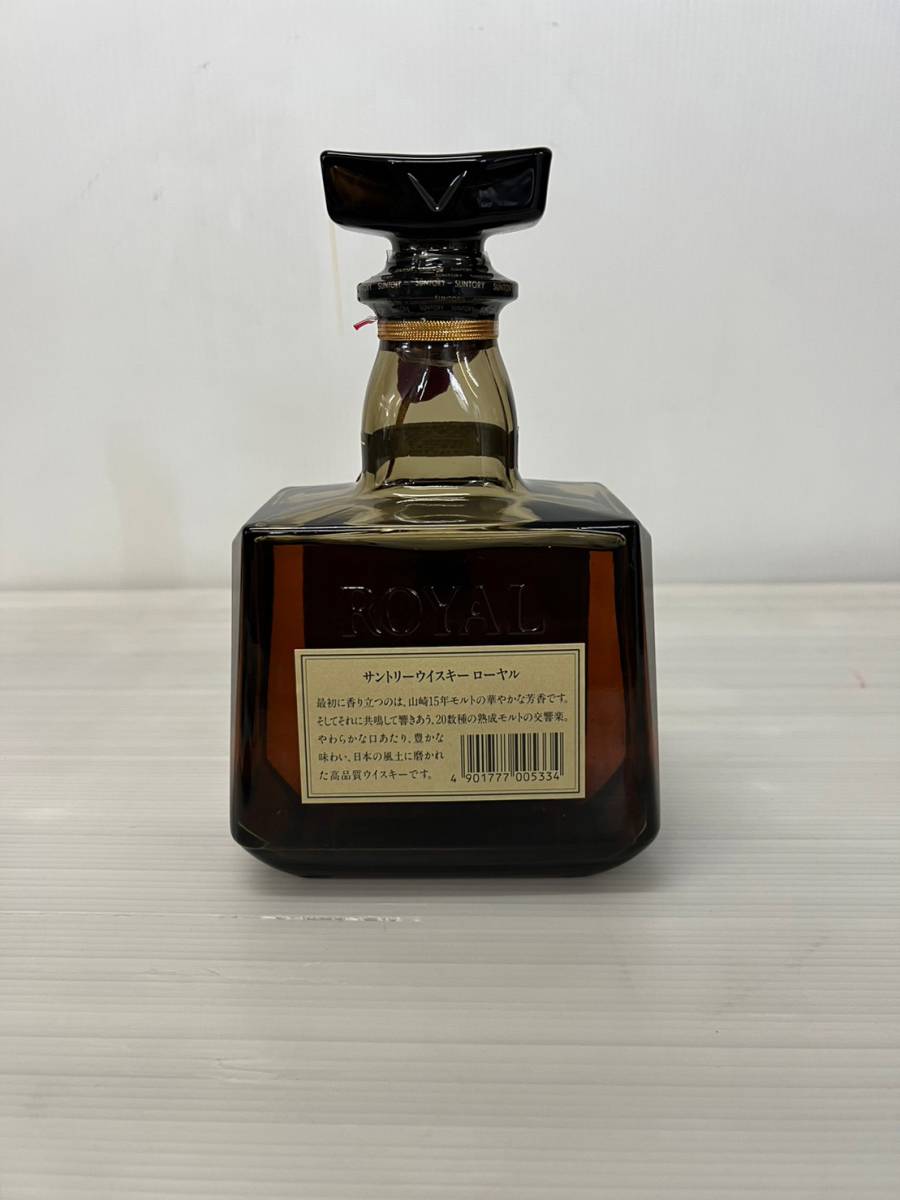 箱付き 未開栓 サントリー ウイスキー ローヤル SUNTORY WHISKY ROYAL SR-01 720ml 43% 特級 日本 ジャパニーズ 古酒(NB)の画像5