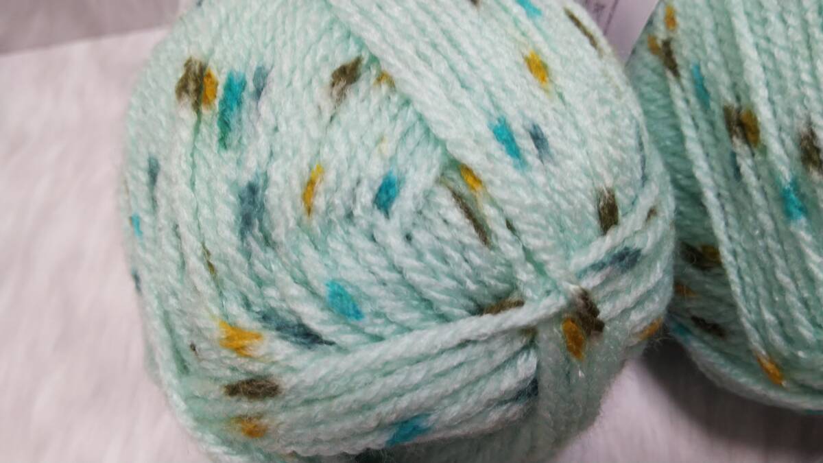 輸入　毛糸　Yarn Art　ヤーンアート　Baby Color　アクリル100％　50g×2個セット　カラー209　トルコ　海外_画像8