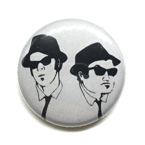 25mm жестяная банка значок BLUES BROTHERS блюз Brothers фильм GRAY