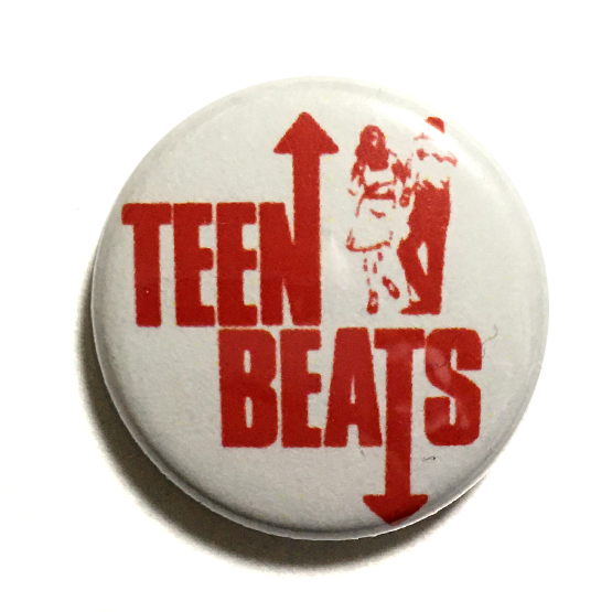 25mm 缶バッジ The Teen Beats ティーンビーツ Neo Mods モッズ JAM PURPLE HEARTSの画像1