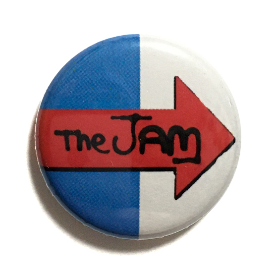 25mm 缶バッジ The Jam ザ・ジャム Mods Punk Paul Weller ポールウェラー_画像1