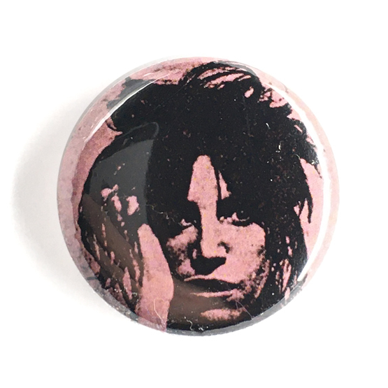 25ｍｍ 缶バッジ Patti Smith パティスミス New York Punk 詩人_画像1