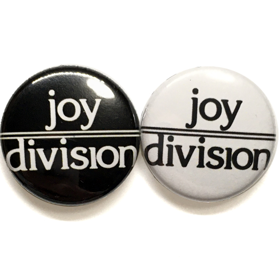 25mm 缶バッジ Joy Division ジョイ・ディヴィジョン BLK New Order Ian Curtis Blue monday post Punk_画像3