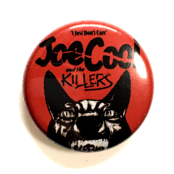 25mm 缶バッジ Joe Cool And The Killers パンク天国 犬_画像1
