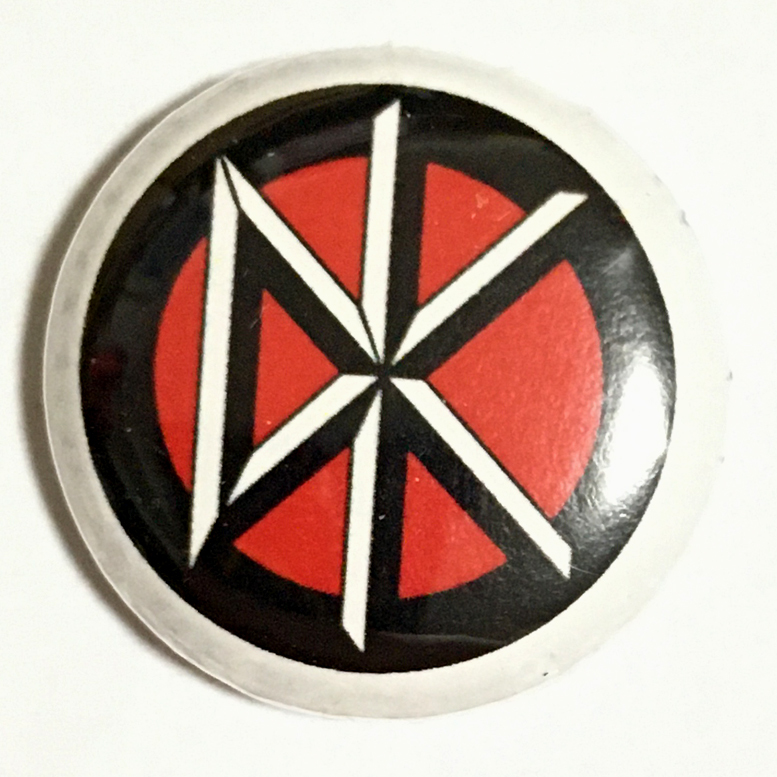 25mm 缶バッジ Dead Kennedys LOGO デッドケネディーズ PUNK パンク US Hardccore_画像1