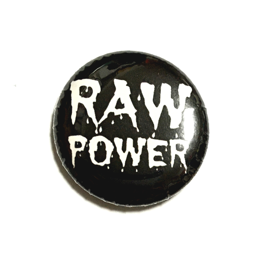 缶バッジ 25mm Iggy Pop Stooges イギー&ザ・ストゥージズ Raw Power Pop Glam Garage Punk パワーポップ グラムロック ガレージパンク_画像1