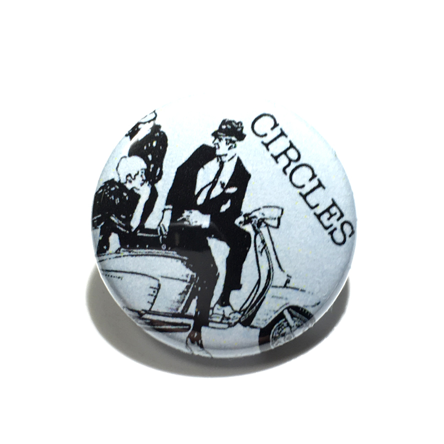 缶バッジ2個セット 25mm The Circles サークルス Mods モッズ Punk Power Pop Glam Garage Punk_画像3