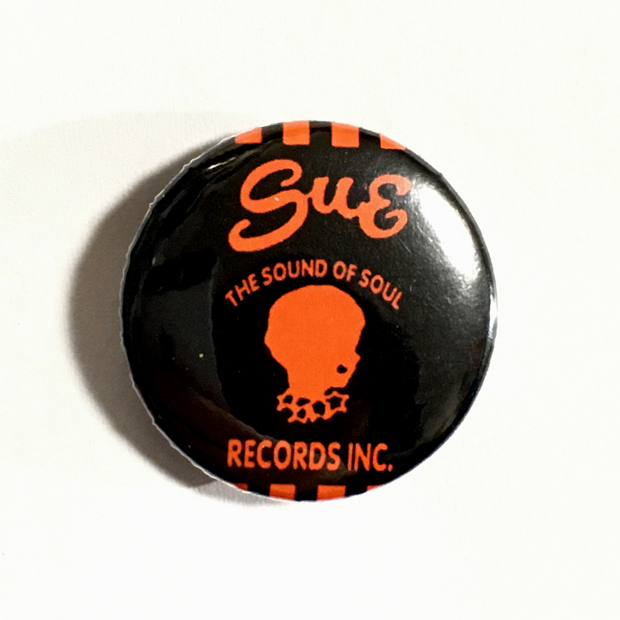 25mm 缶バッジ Sue Records Soul Funk ソウル ファンク ロカビリー Garage Punk Ike Tina Turner_画像1