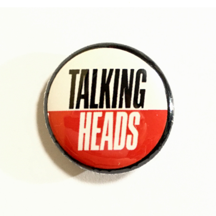 25mm 缶バッジ TALKING HEADS トーキングヘッズ TRUE STORIES New Wave Punk パンク Power Pop パワーポップ Garage Punk_画像1