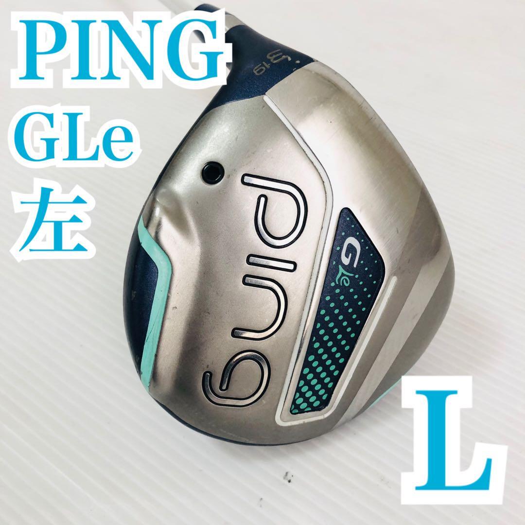  rare ref ti lady's PING GLe 3W wood Club .... left profit . for women pin L popular easy single goods rose 