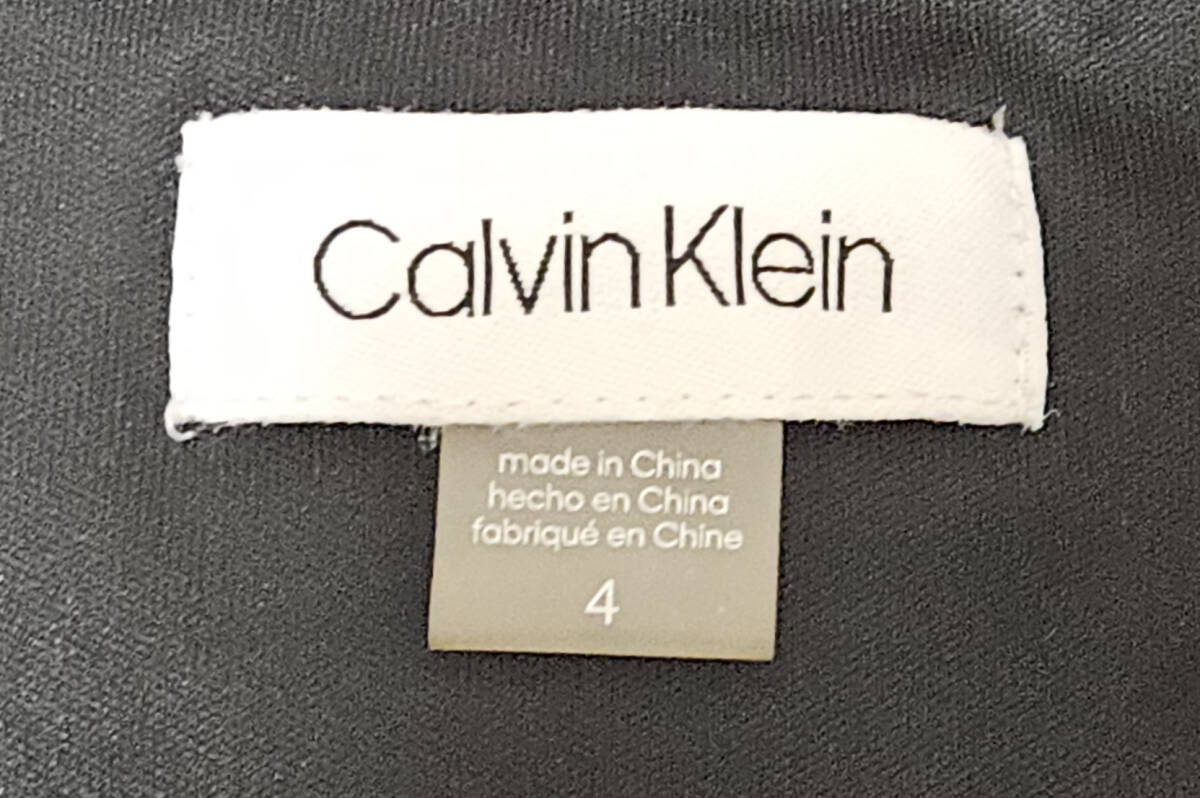 CALVIN KLEIN カルバンクライン BLACK ロングフォーマルドレス 「４ 」/ ９号程度の画像9