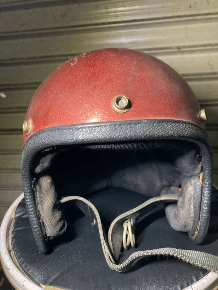 ビンテージ　スモール　ジェットヘルメット　オープンフェイス　ヴィンテージ　BUCO BELL ベル ブコ 500TX ハーレー _画像1