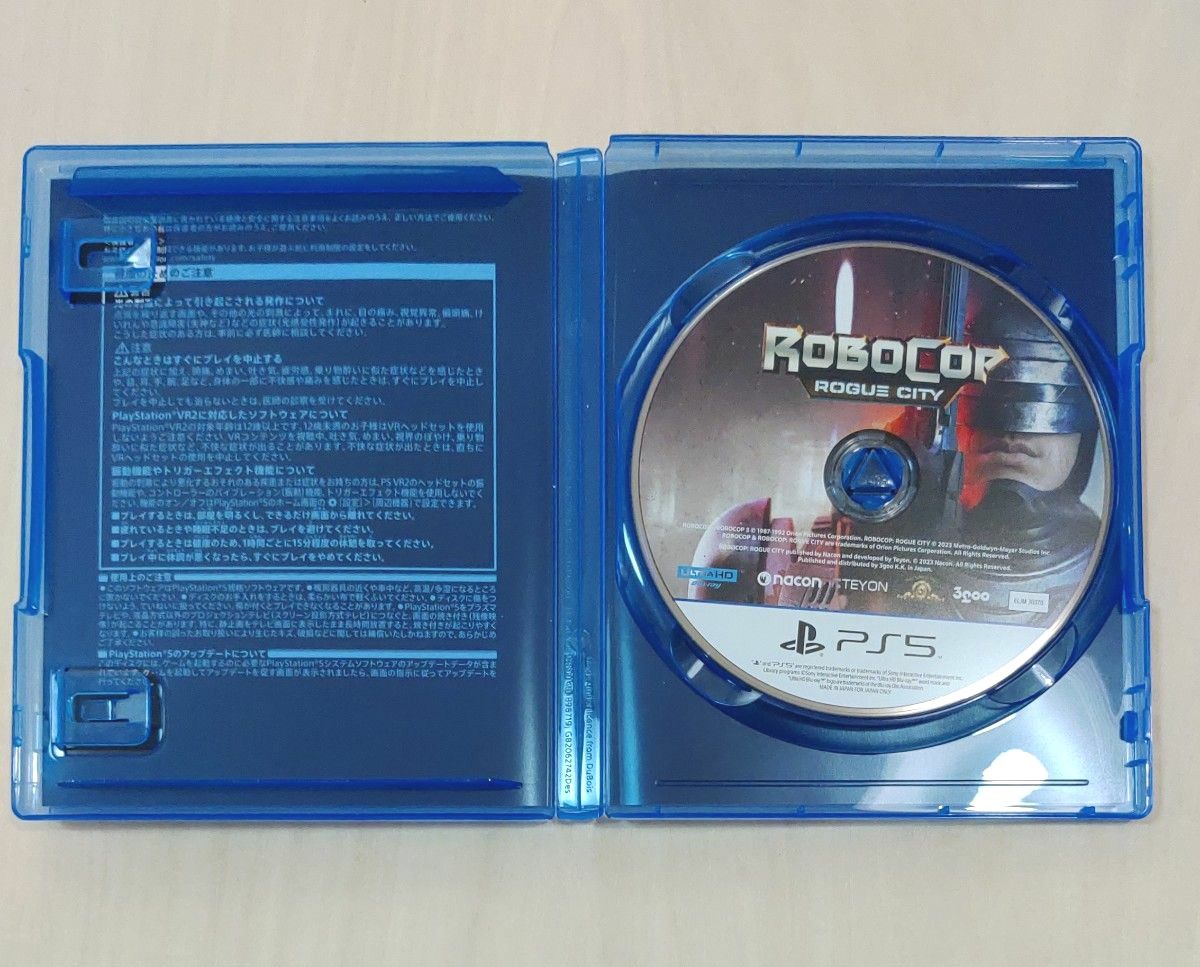 PS5ソフト ロボコップ ローグシティ RoboCop　Rogue City