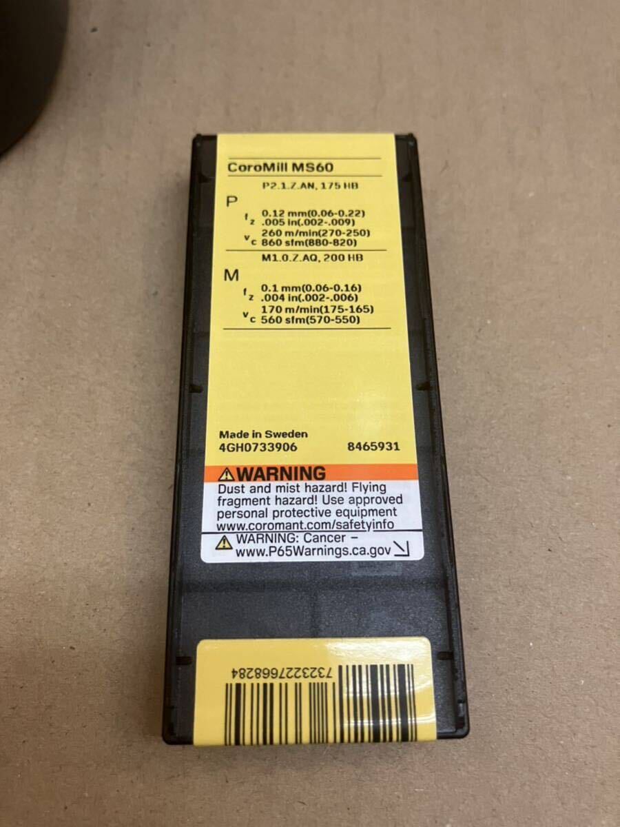新品 サンドビック コロミル MS60 肩削りカッター Φ80 7枚刃 新品 サンドビック コロミル MS60 肩削りカッター Φ80 7枚刃