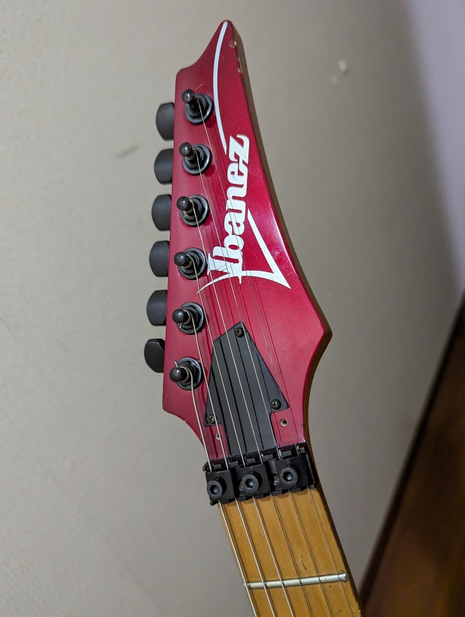 Ibanez RG5000 Ruby Red ルビーレッド　メイプル指板　ミラーピックガード　限定モデル_画像4