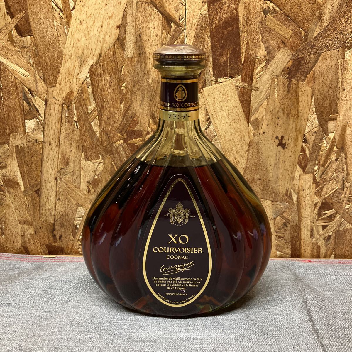 送料無料【Nせ1042】サントリー クルボアジェ グリーンボトル　XO 700ml 40度COURVOISIER ブランデー 古酒