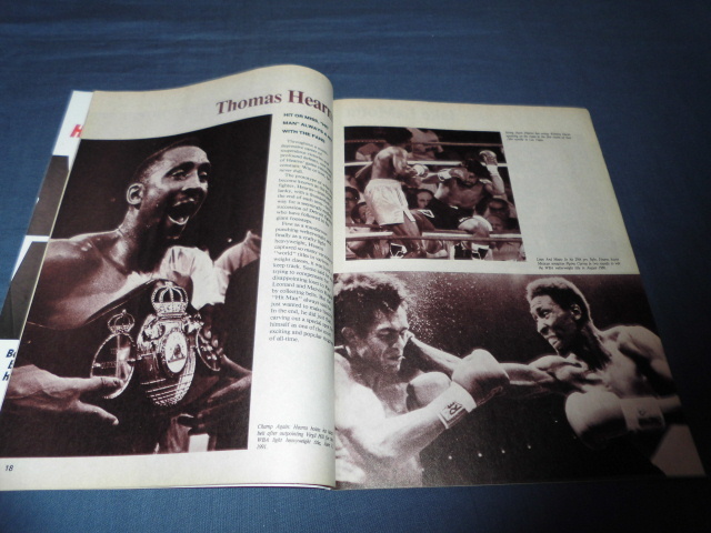 洋書・古いボクシング雑誌/増刊号　「THE　RING」Vol.2№4　１９９０年代　KILLER JACK DEMPSEY_画像4