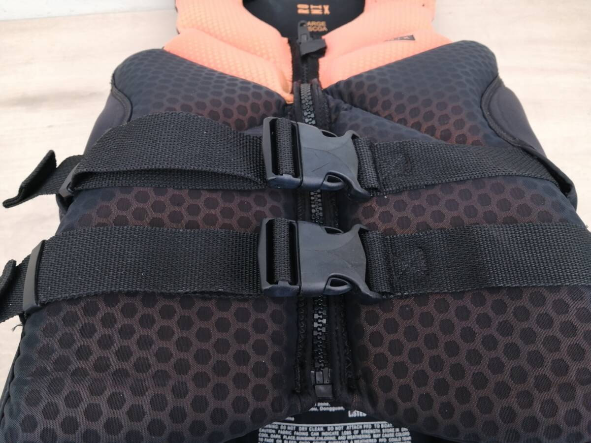 ★☆ RONIX ロニックス WATER SKI VESUT ウォータースキーベスト　ライフジャケット　LARGE USCGA Type Ⅲ PFD ☆★_画像8