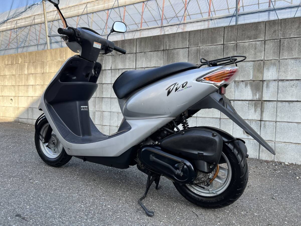 ホンダ スマートディオ DIO AF56 4サイクル 千葉県 ★バッテリー、プラグ新品交換シート張替えなど★始動動画写真多数★登録書類付き★_画像5