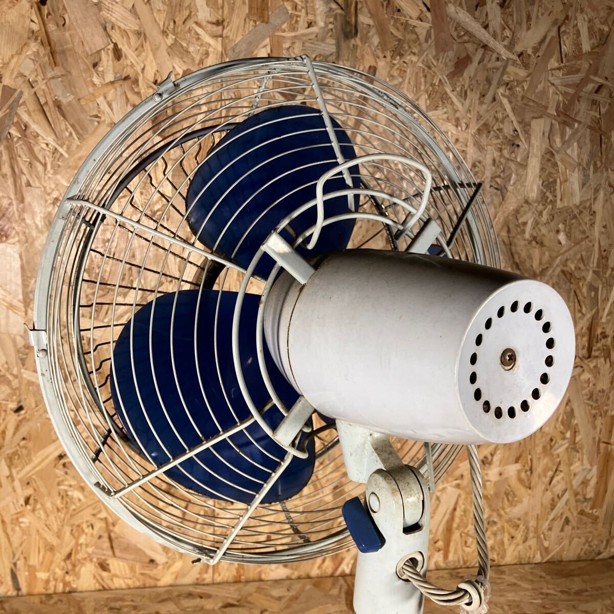 1円〜/National/ナショナル/ELECTRIC FAN/エレクトリックファン/扇風機/30cm/F-30QK/レトロ/アンティーク/通電送風確認/中古_画像5