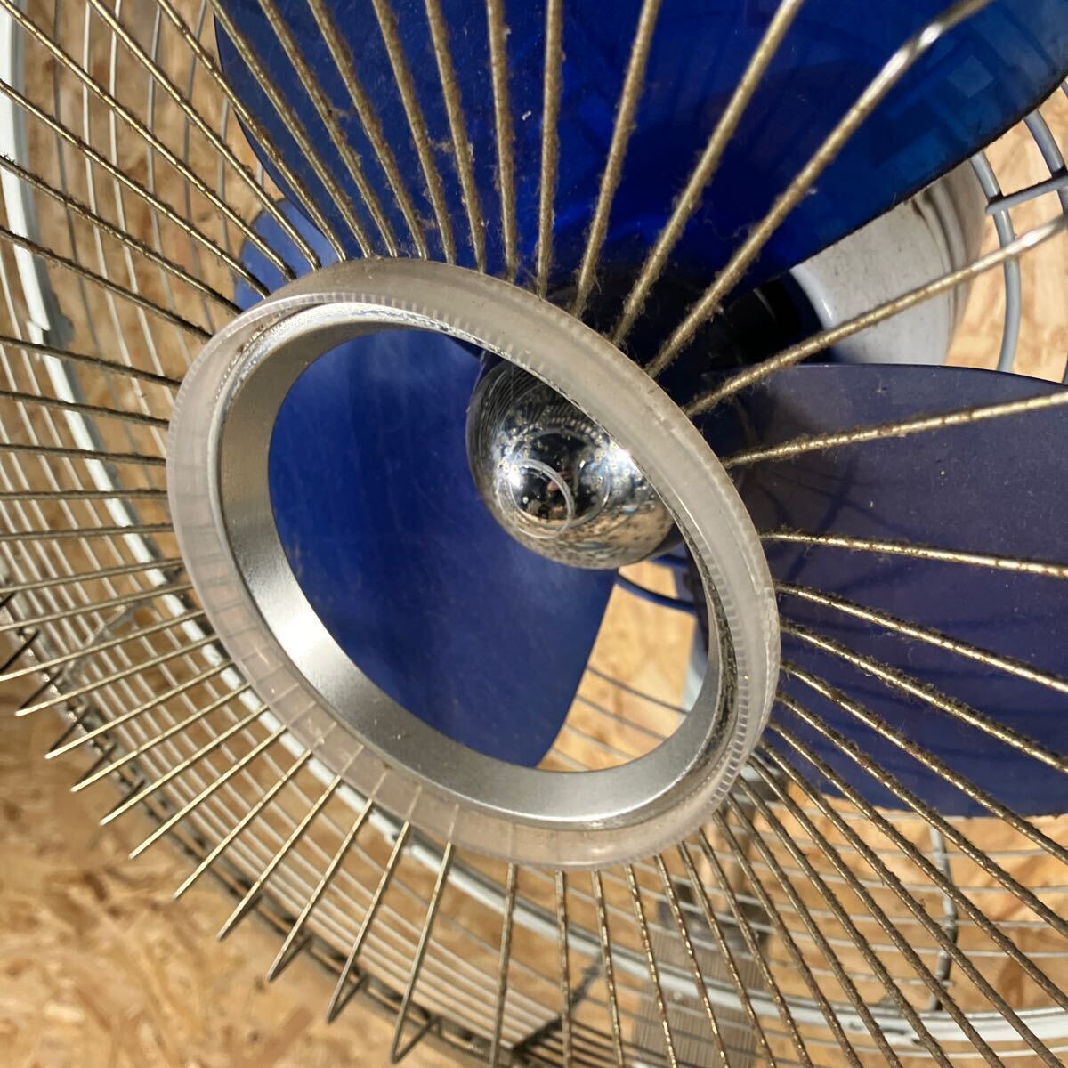 1円〜/National/ナショナル/ELECTRIC FAN/エレクトリックファン/扇風機/30cm/F-30QK/レトロ/アンティーク/通電送風確認/中古_画像3