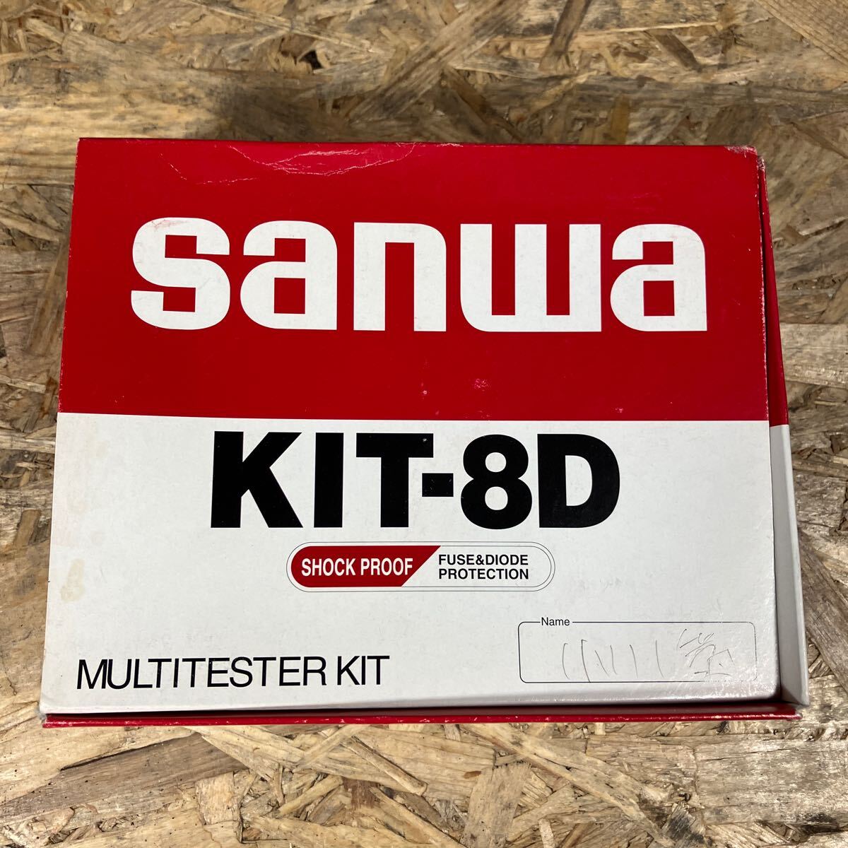 1円〜/sanwa/三和電気計器/マルチテスターキット/KIT-8D/箱付き/計測器/メーター/動作未確認/現状品_画像6