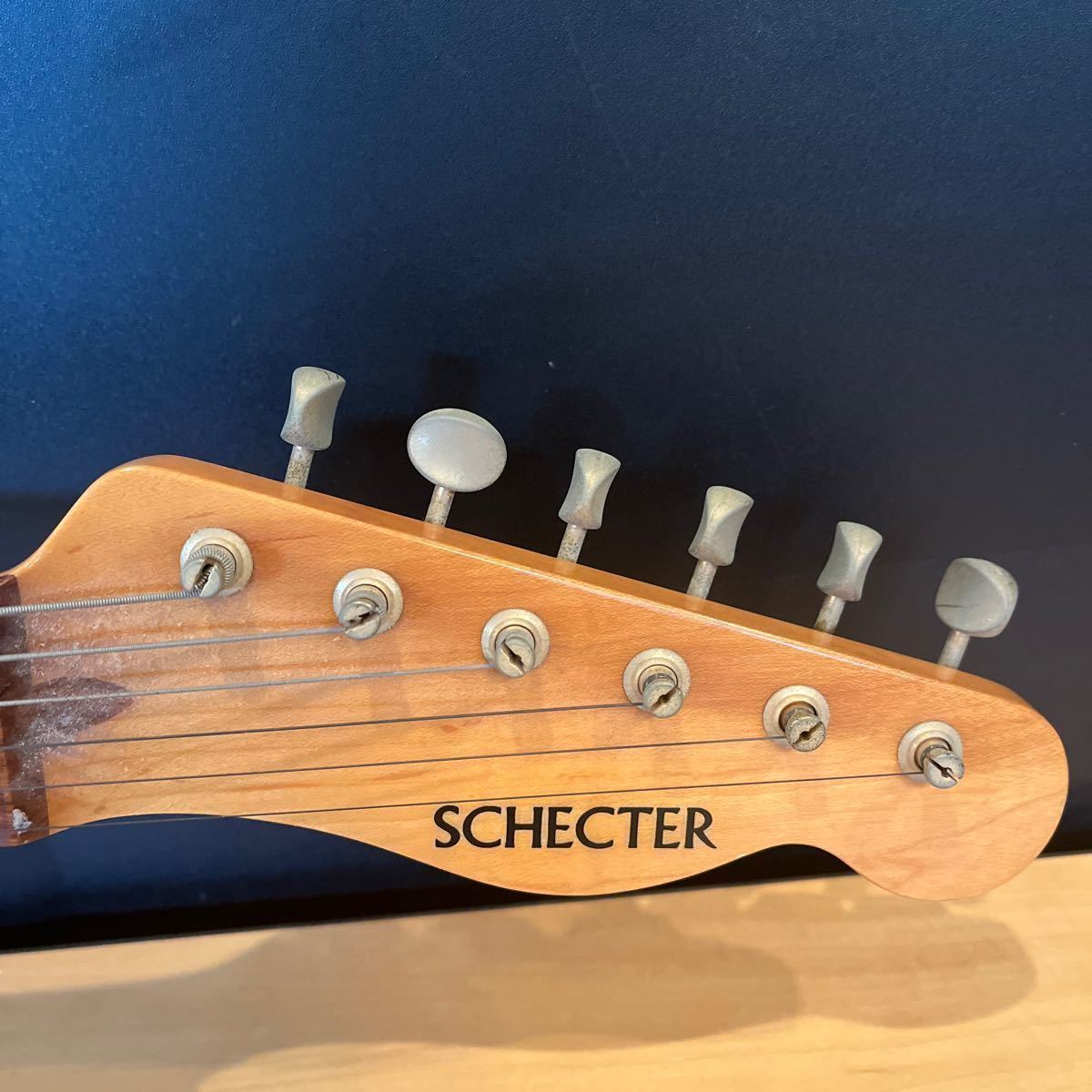 希少！【SCHECTER】シェクター　ギター エレキギター テレキャスタータイプ　6弦　中古品　ケース付き_画像4