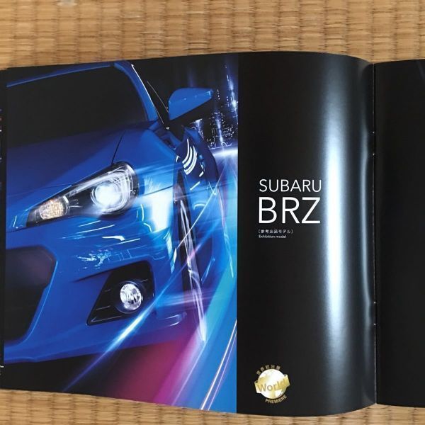 カタログ スバル 第42回東京モーターショー 2011年11月発行42P ADVANCED TOURER CONCEPT BRZ S206 SUPER GT ニュルブルクリンク IRC_画像7