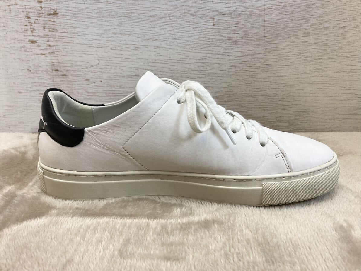  beautiful goods!Y38,990 Portugal made [AXEL ARIGATO×Keith Haring] accelerator have gato× Keith he ring natural leather leather sneakers white /42(27.0)