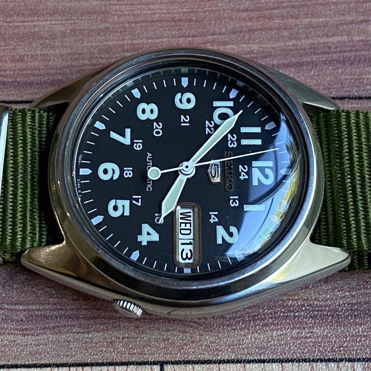 セイコー5 military watchミリタリーウォッチ SEIKO 5 セイコー5 military watchミリタリーウォッチ SEIKO 5